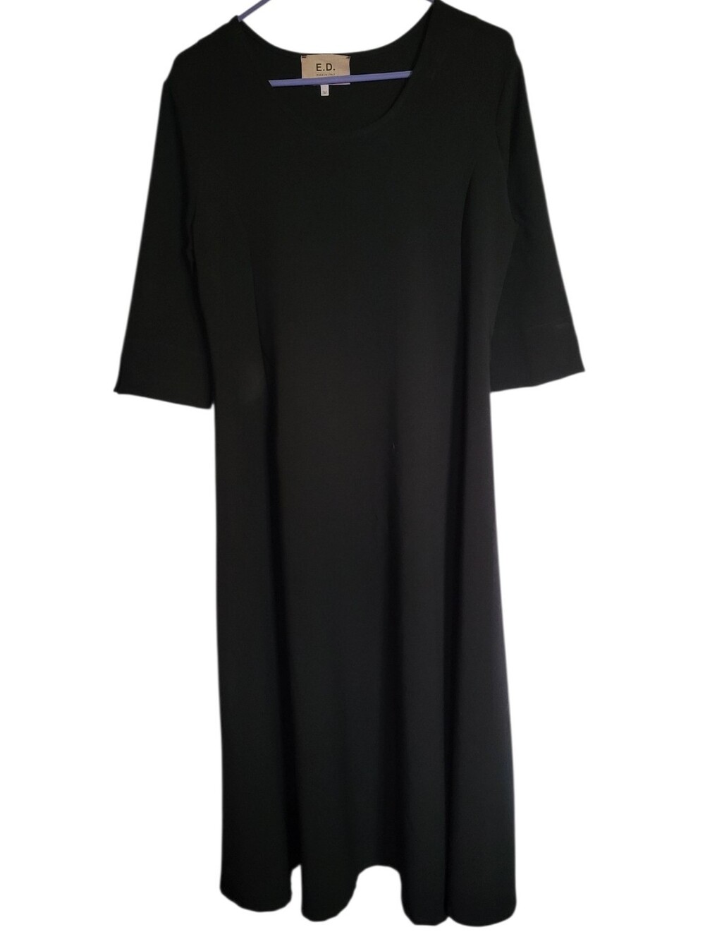 E.D. Made In Italy Black Maxi Dress